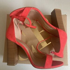 Charlotte Russe Monica/ bright orange heels